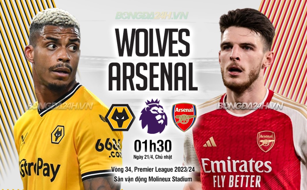 Thông tin về trận bóng đá Wolves vs Arsenal